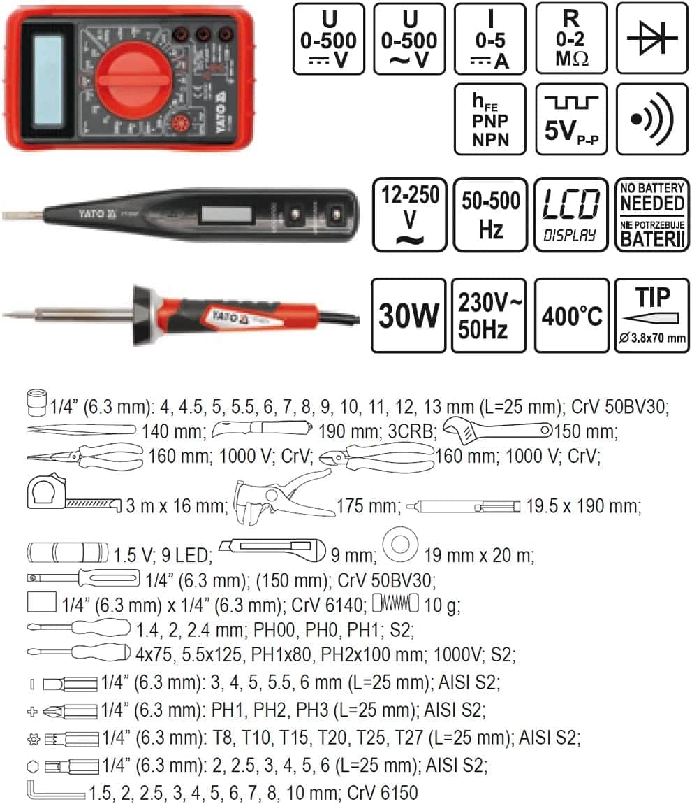 68pc-electrician-set-yt-39009-yato