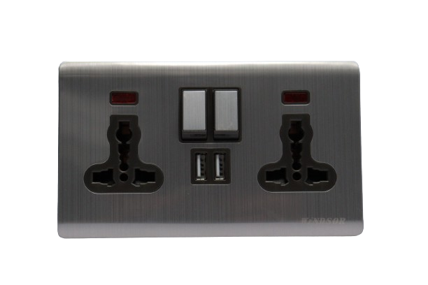13a-2gang-universal-socket-with-usb-metal-silk-silver-windsor