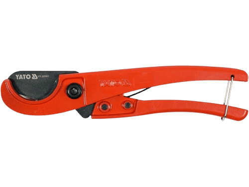 Pince Coupe-tube PVC Yato YT-22312 - Pour Tubes Jusqu'à 63 Mm, Acier Inox (rouge Pince Coupe-tube PVC Yato YT-22312 - Pour Tubes Jusqu'à 63 Mm, Acier Inox (rouge