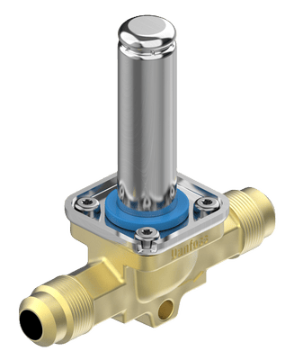 SOLENOID VALVE, EVR 6, FLARE, 3/8 IN, FUNCTION: NC 032L8072  DANFOSS