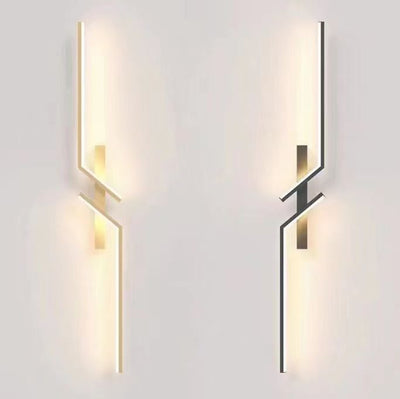 0675-600 BK WALL LAMP 600 ALUMINUM ALLOY+IRON+PVC WITH LED 3000K WINDSOR