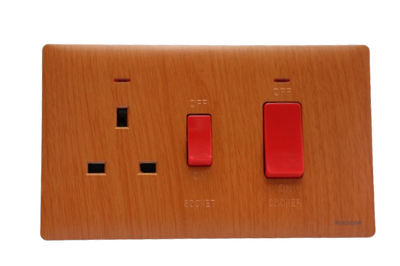 45a-1g-switch-with-13a-switch-socket-neon-91364lw-innova-light-wooden-colour-windsor
