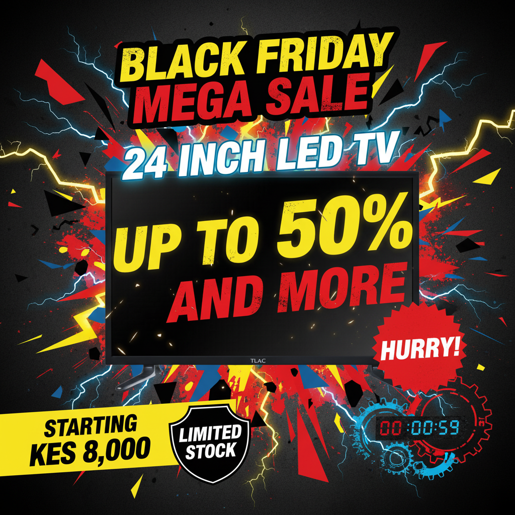 24 Inch LED TV Black Friday Sale - UP TO 50% AND MORE