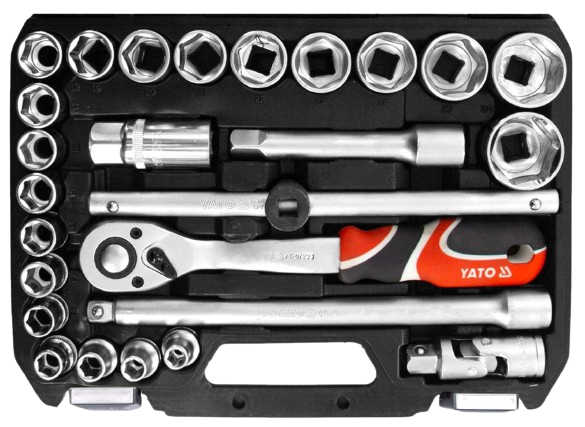 26pcs-1-2-socket-set-yt-38752-yato