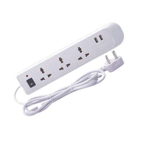 Bajaj 3 Way Extension with 2 USB – Thames Electrical