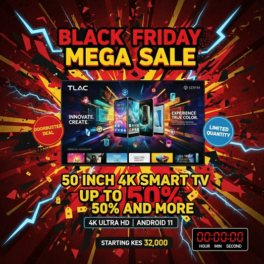 50 Inch 4K Smart TV Black Friday Sale - UP TO 50% AND MORE