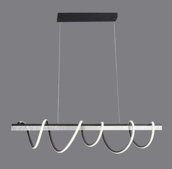 816 PENDANT LAMP L900 IRON+ACRYLIC WITH LED 3000K WINDSOR