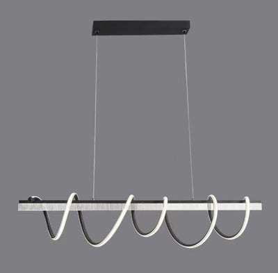 816 PENDANT LAMP L900 IRON+ACRYLIC WITH LED 3000K WINDSOR