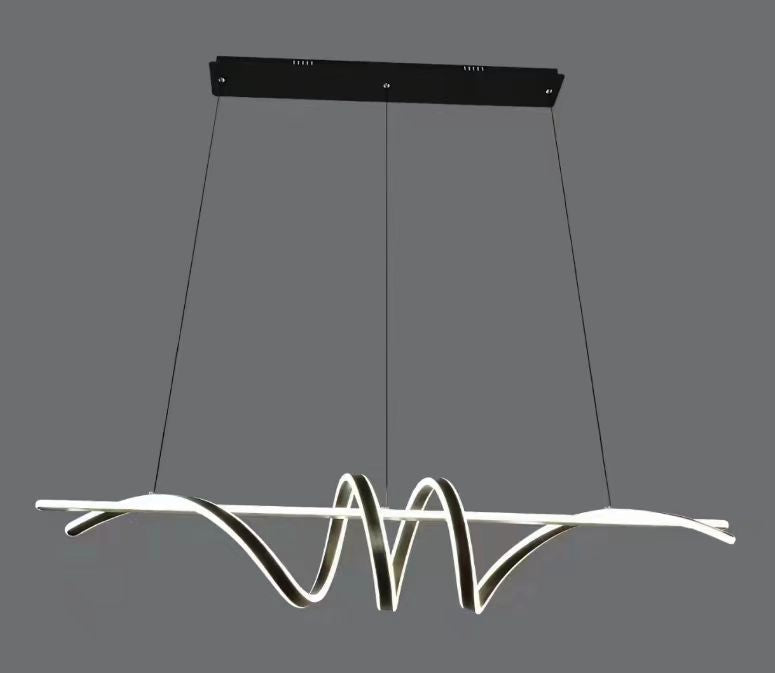818 PENDANT LAMP L1000 IRON+ACRYLIC WITH LED 3000K WINDSOR