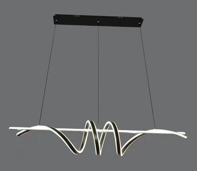 818 PENDANT LAMP L1000 IRON+ACRYLIC WITH LED 3000K WINDSOR