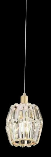 99353-1R PENDANT LAMP D100*H1000 IRON+CRYSTAL E14*1 (WITHOUT BULB) WINDSOR