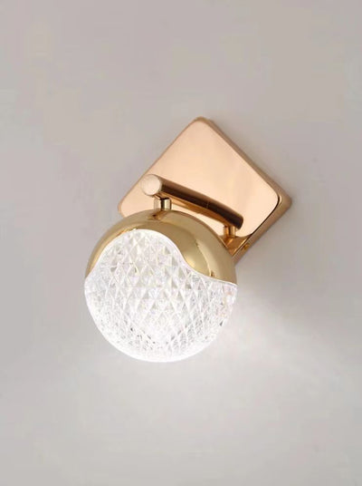 B836 WALL LAMP D110 IRON+ACRYLIC WITH 3 COLORS OF LED WINDSOR