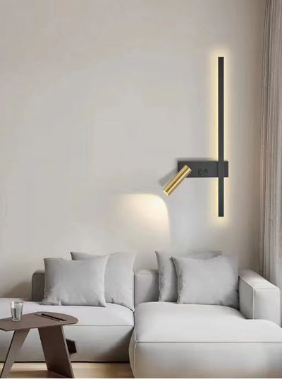 KY0662-600 WALL LAMP 600 ALUMINUM ALLOY+IRON+PVC WITH LED 3000K+COB 3000K WINDSOR