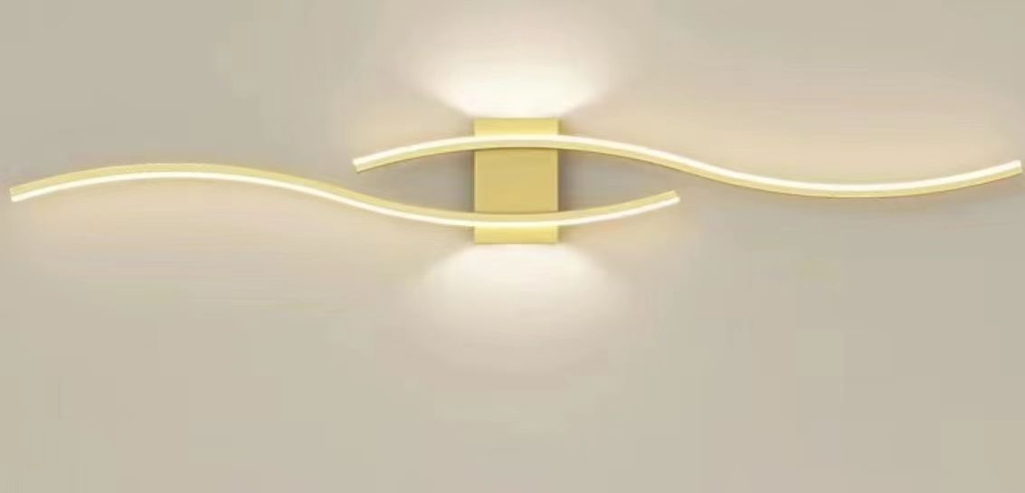 KY0664-600GD WALL LAMP 600 ALUMINUM ALLOY+IRON+PVC WITH LED 3000K+COB 3000K WINDSOR