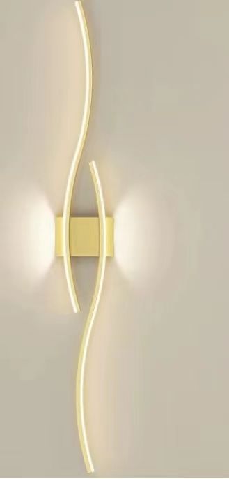 KY0664-600GD WALL LAMP 600 ALUMINUM ALLOY+IRON+PVC WITH LED 3000K+COB 3000K WINDSOR