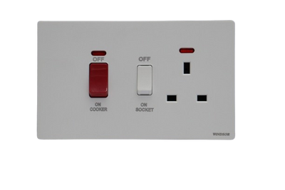 45a-1g-switch-with-13a-switch-socket-neon-l331w-brushed-white-l-l-range