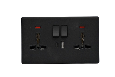 13a-1gang-universal-socket-with-usb-type-a-and-usb-type-c-l468bb-black-velvet-touch-l-l-range