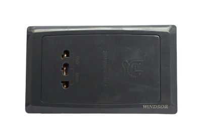 shaver-socket-0-pioneer-gun-metal-windsor