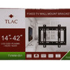 TLAC Fixed TV Wall Mount Bracket 14-42"