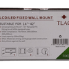 TLAC Fixed TV Wall Mount Bracket 14-42"
