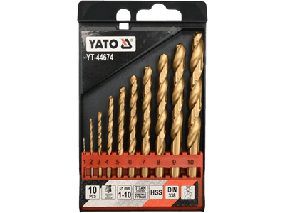 twist-drill-bit-set-hss-tin-10pcs-1-10mm-yt-44674-yato